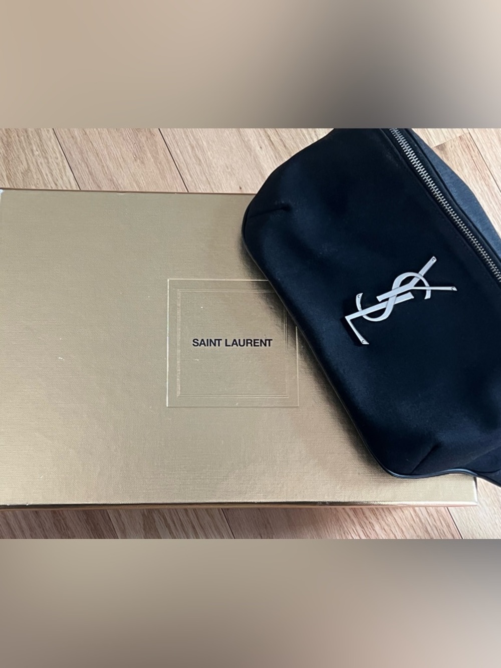 ✨ CASSANDRE CLASSIC CROSSBODY BAG IN CANVAS AND LEATHER ✨ - Picture 8 of 9